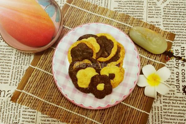 双色梅花小饼的做法图解11