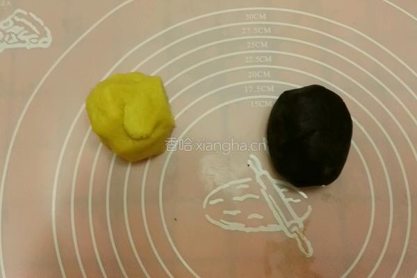 双色梅花小饼的做法图解7