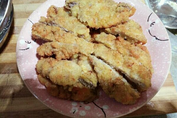 吉列炸猪扒的做法图解16