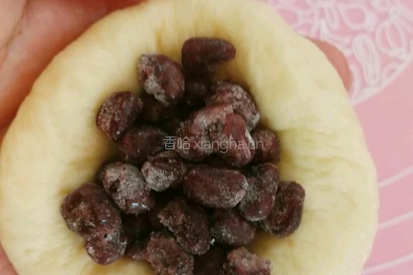 七彩蜜豆小餐包的做法图解7