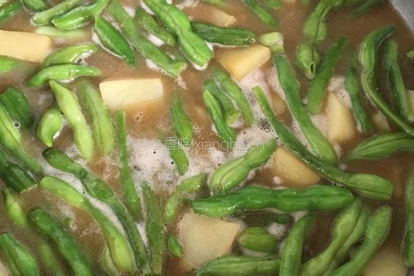 秘制酱豆角土豆的做法图解5