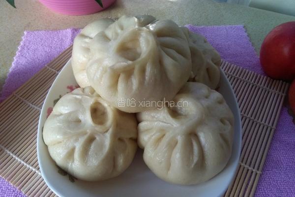 葱苗猪肉馅包子的做法图解10