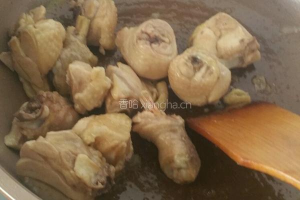 鸡腿炖时疏的做法图解3