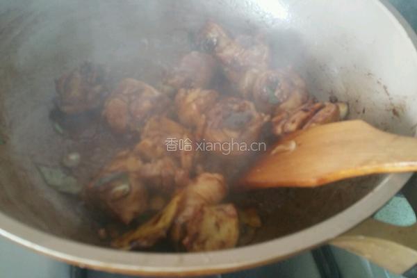 鸡腿炖时疏的做法图解4