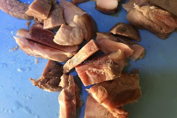 豆角土豆肉炖粉条的做法图解3