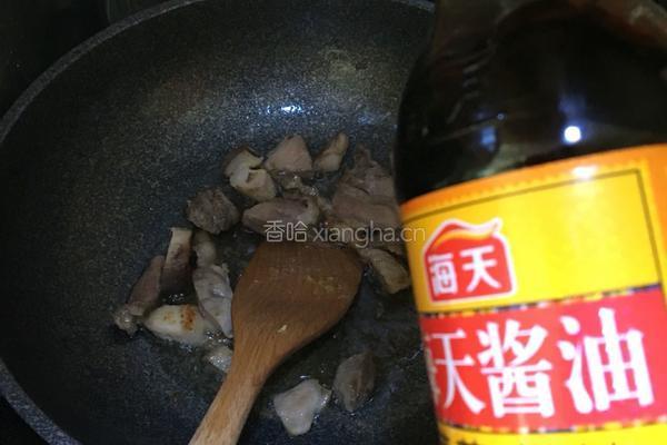 豆角土豆肉炖粉条的做法图解5