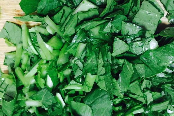 青菜豆腐羹的做法图解3