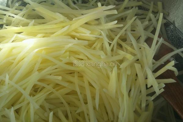 素炒土豆丝的做法图解4