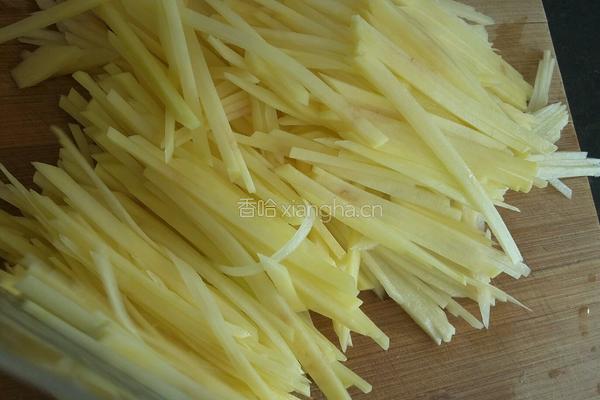 素炒土豆丝的做法图解3
