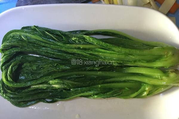 油泼油麦菜（蒜香）的做法图解1