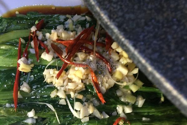 油泼油麦菜（蒜香）的做法图解5