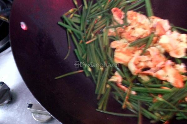 韭菜炒鸡蛋的做法图解3