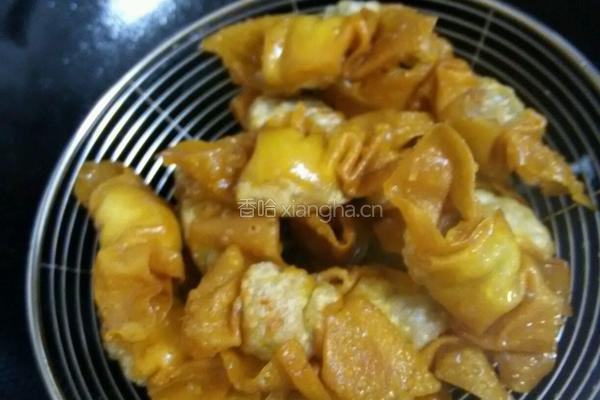 香炸馄饨的做法图解13