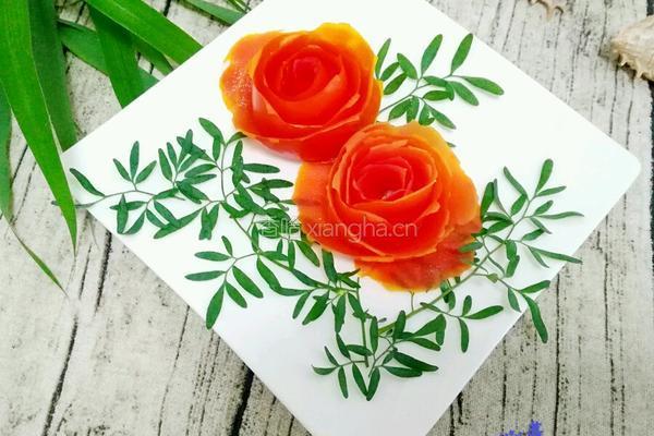 西红柿皮花的做法图解7
