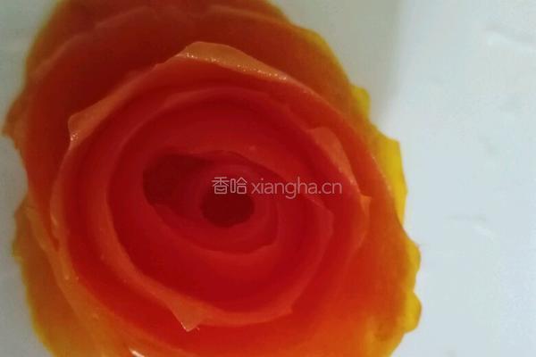 西红柿皮花的做法图解5