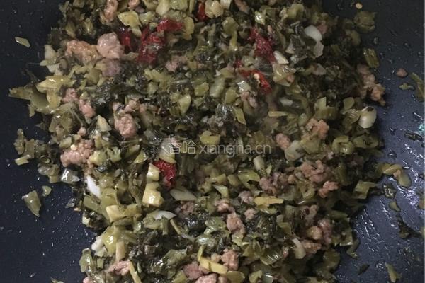 酸菜肉末的做法图解11