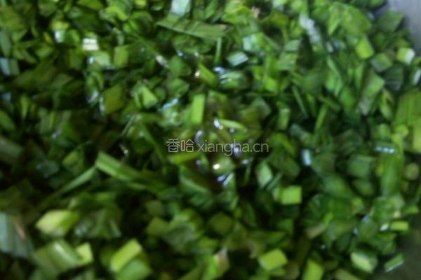 韭菜饼的做法图解3