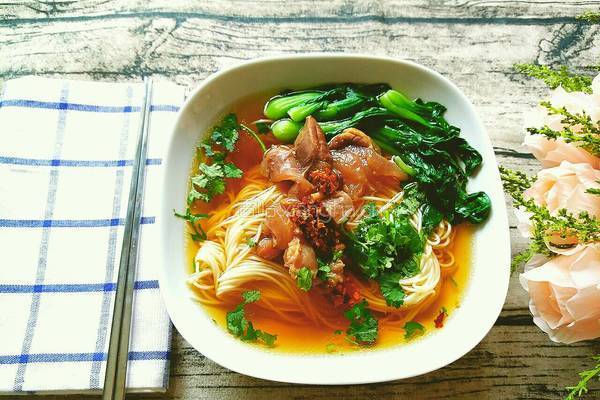 香辣牛肉面#年夜饭的做法图解7