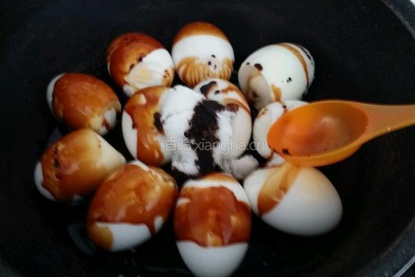 卤鸭蛋的做法图解4