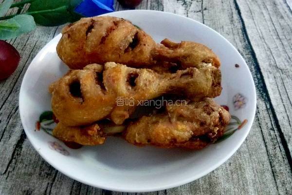 香酥炸鸡腿的做法图解7