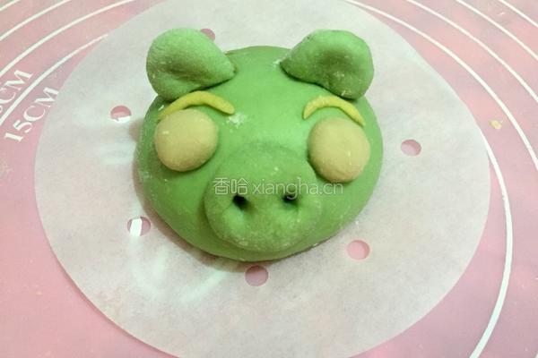 愤怒的小鸟馒头的做法图解2