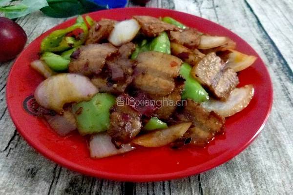 青椒炒回锅肉的做法图解9