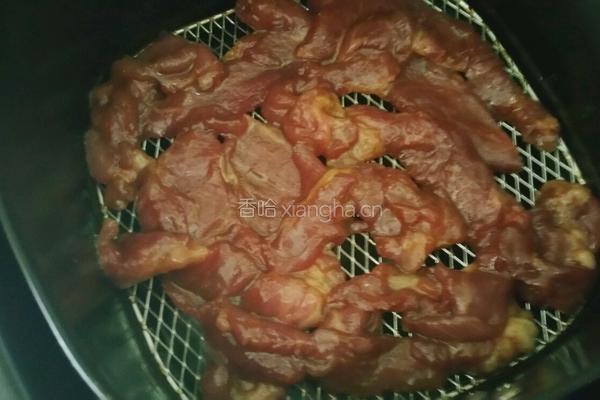 蜜汁烤梅肉的做法图解2