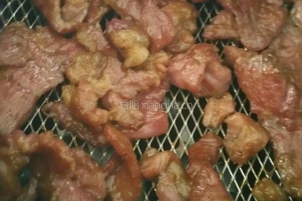 蜜汁烤梅肉的做法图解3