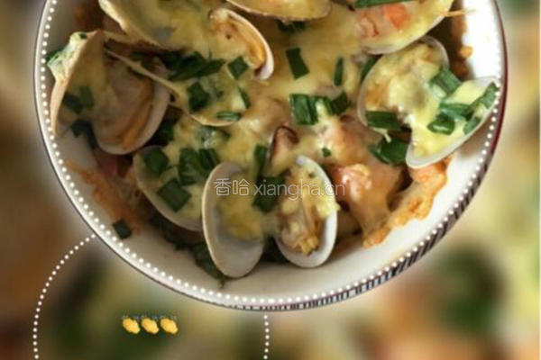 海鲜芝士焗饭的做法图解8