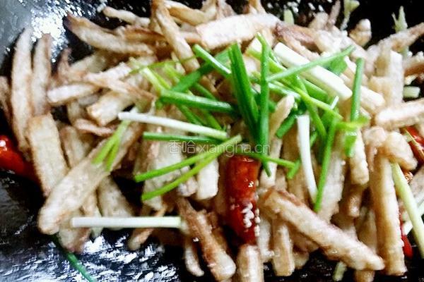 干煸藕丝的做法图解14