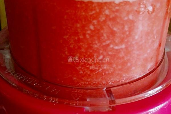 柠香西瓜汁的做法图解3