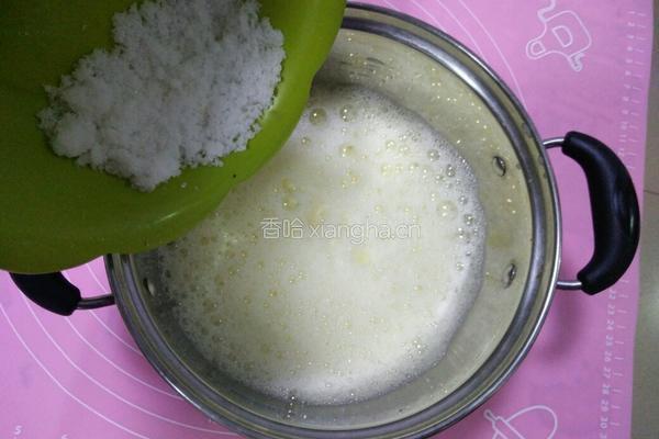 蔓越莓蒸蛋糕的做法图解3