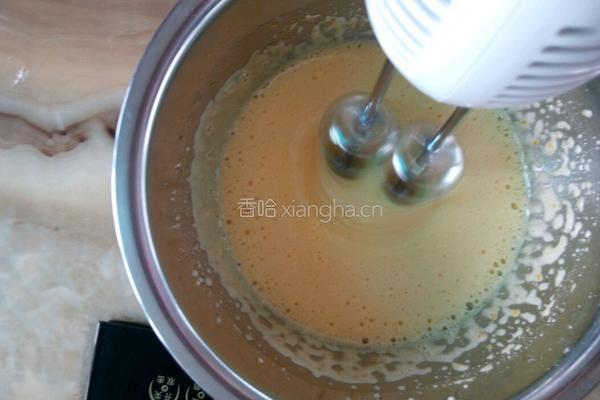 迷你香草蛋糕仔的做法图解3