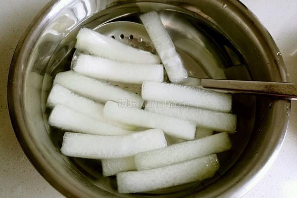 橙汁冬瓜条的做法图解9