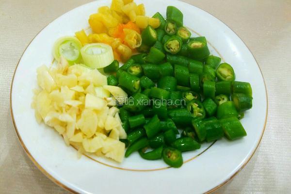 胡萝卜黄豆炒肉末的做法图解4