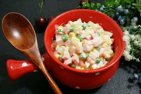 土豆红肠沙拉的做法图解9