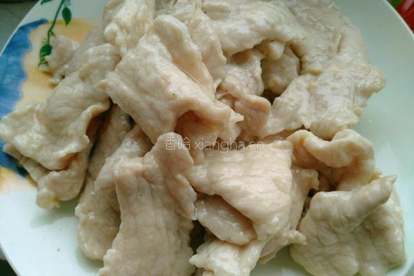 滑溜肉片的做法图解6