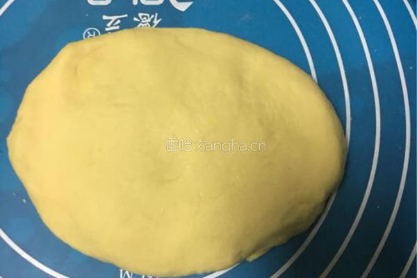 南瓜玫瑰花卷的做法图解4