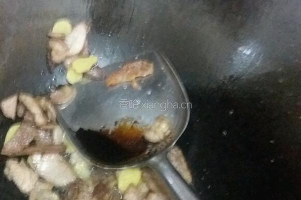 花菜炒肉的做法图解9