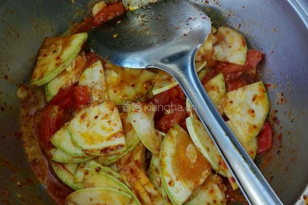 西红柿茭白～家常菜的做法图解8