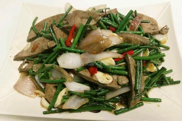 豇豆爆肝尖
