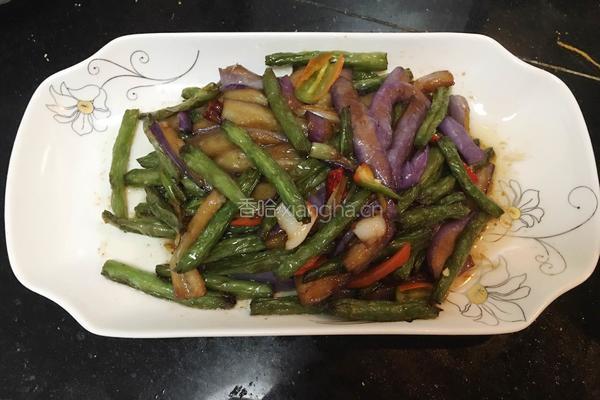 刀豆烧茄子的做法图解9