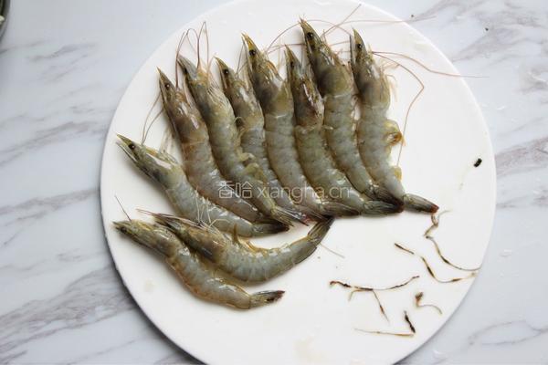青酱柠檬虾的做法图解4