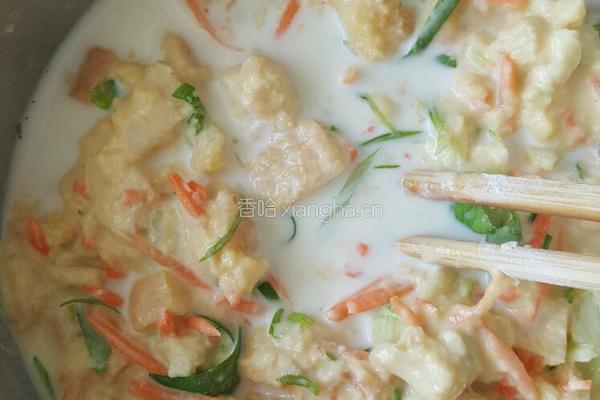 牛奶土司蔬菜饼的做法图解7
