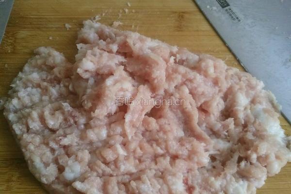 肉包子的做法图解4