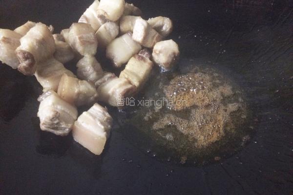 香菇煲花肉的做法图解8