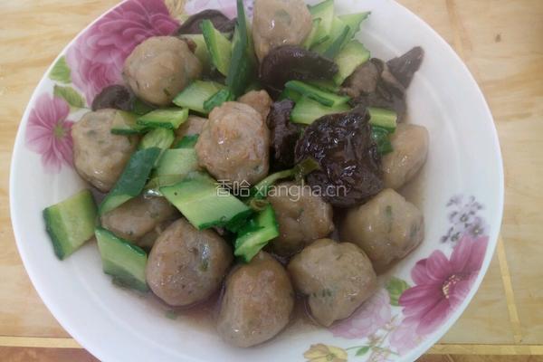 松菇鲅鱼丸的做法图解8