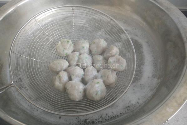 自制鲅鱼丸的做法图解8