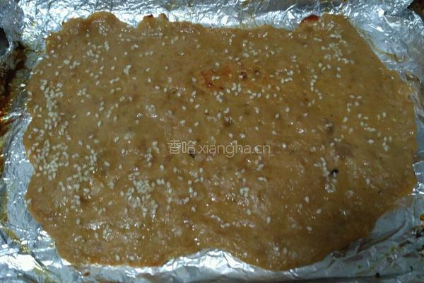 香烤猪肉脯的做法图解6