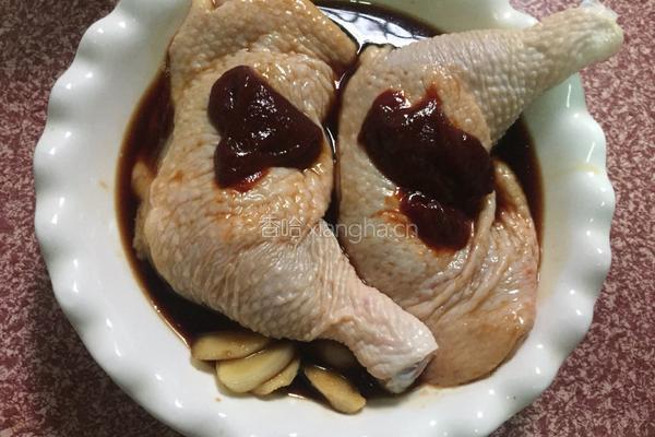 蜜汁酱烤鸡腿的做法图解7